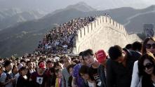 Multitud muralla china